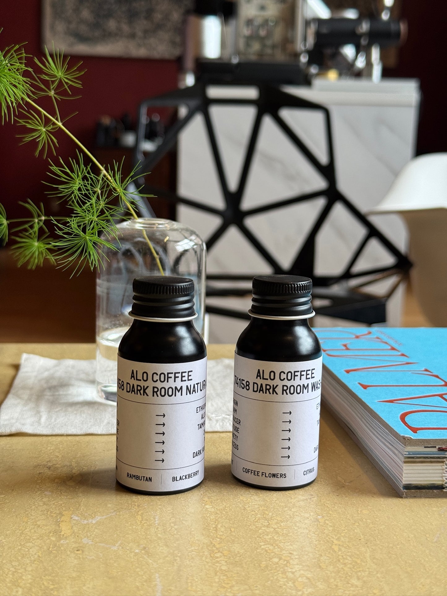 ALO COFFEE DARK ROOM SET - 74158, NATURAL & WASHED - ETHIOPIA