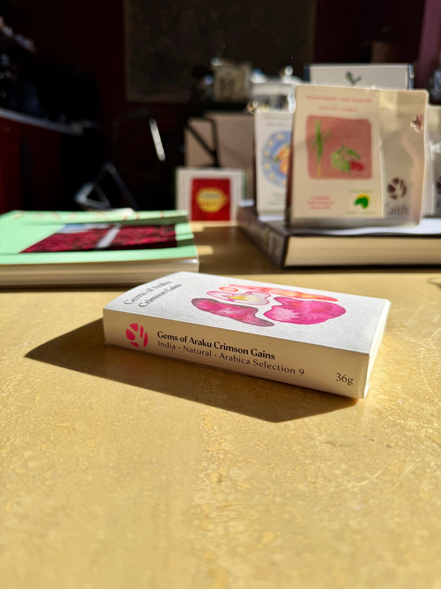 GEMS OF ARAKU CRIMSON GAINS - NATURAL - INDIA