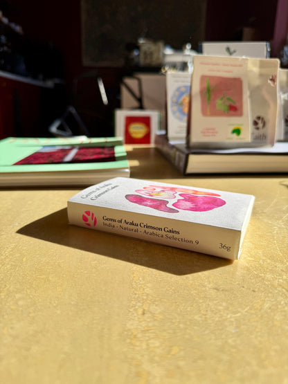 GEMS OF ARAKU CRIMSON GAINS - NATURAL - INDIA