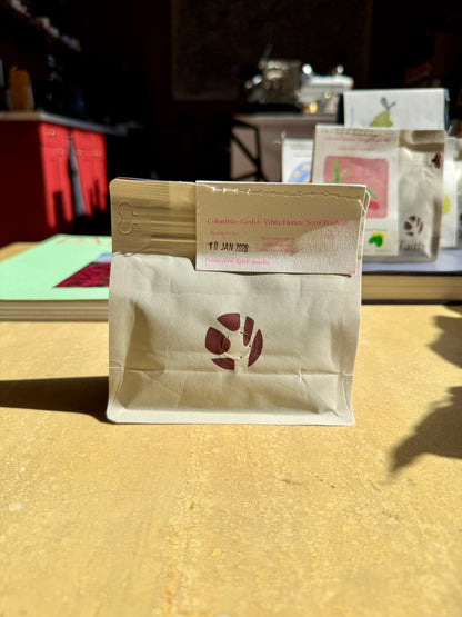 SEBASTIAN RAMIREZ – GESHA, WHITE HONEY – COLOMBIA