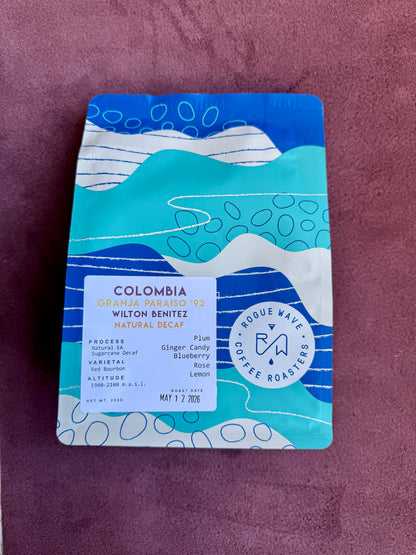 GRANJA PARAISO 92 - RED BOURBON, ANAEROBIC NATURAL EA DECAF - COLOMBIA