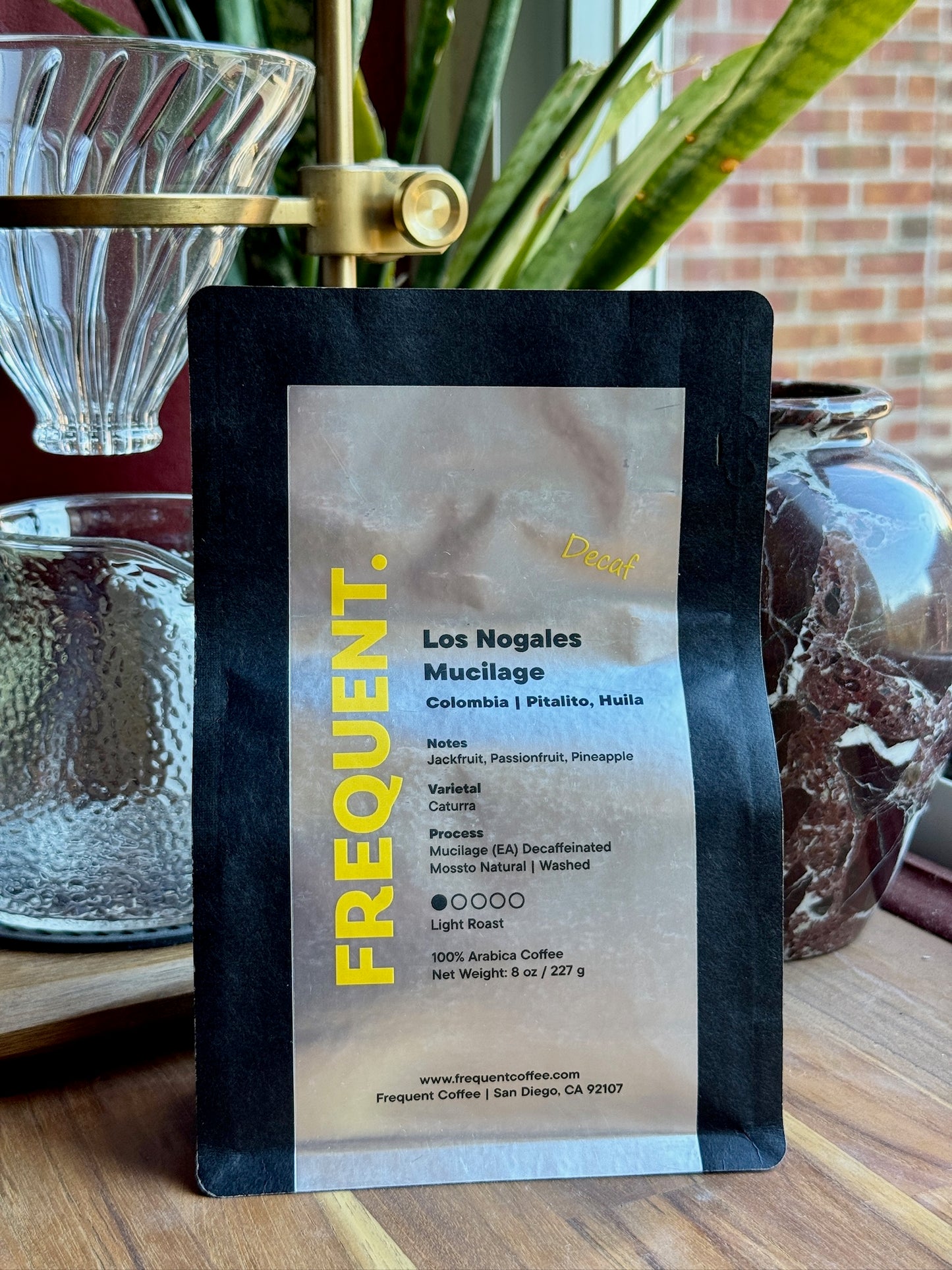LOS NOGALES CATURRA - CATURRA, MUCILAGE EA DECAF - COLOMBIA