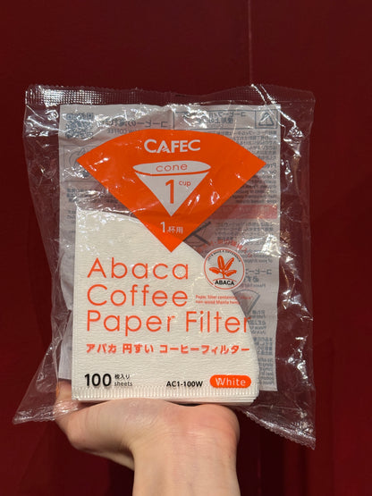 ABACA CONE FILTERS - CUP 1