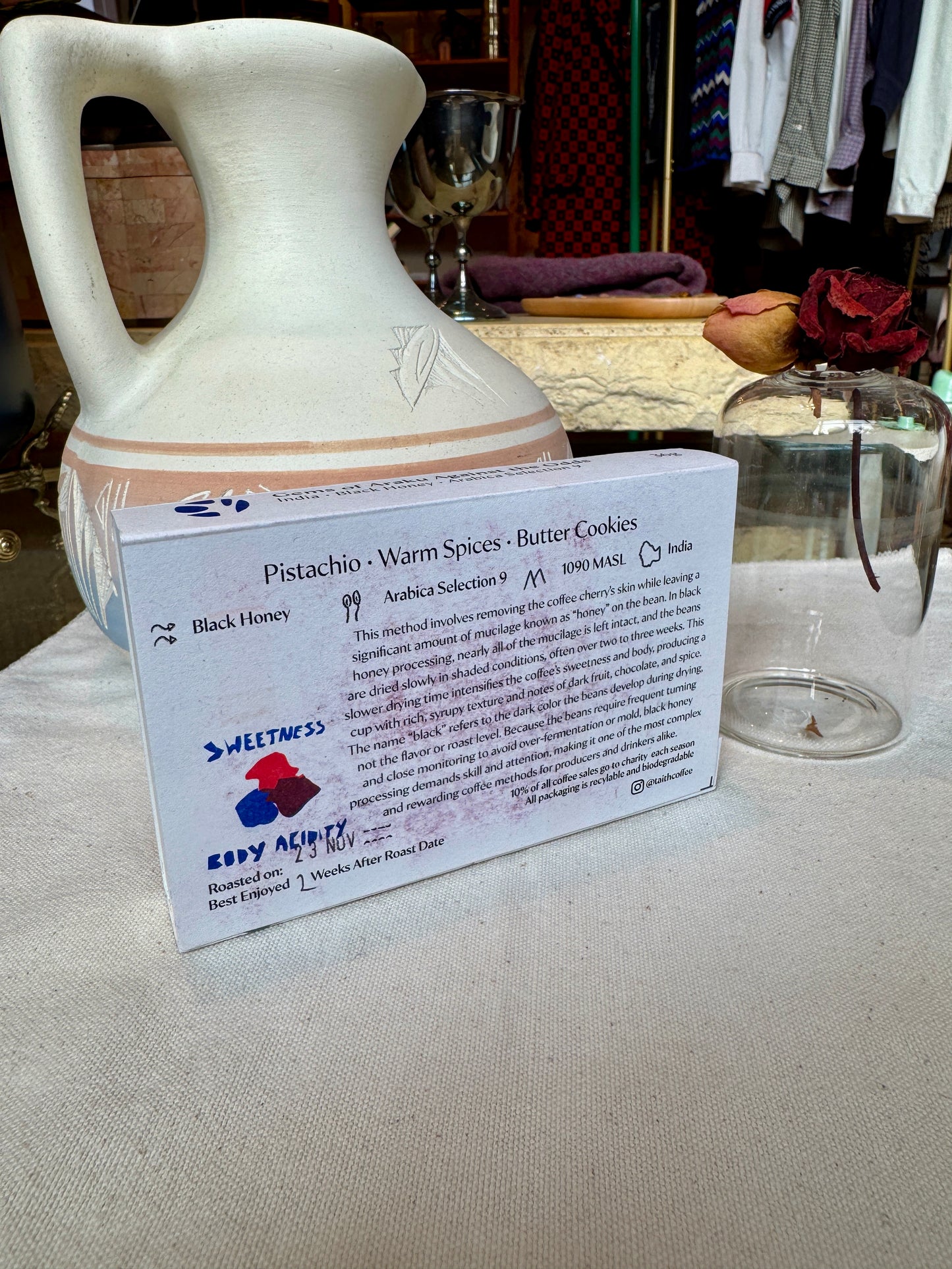 TAITH - AGAINST THE ODDS - BLACK HONEY - ARABICA SELECTION 9