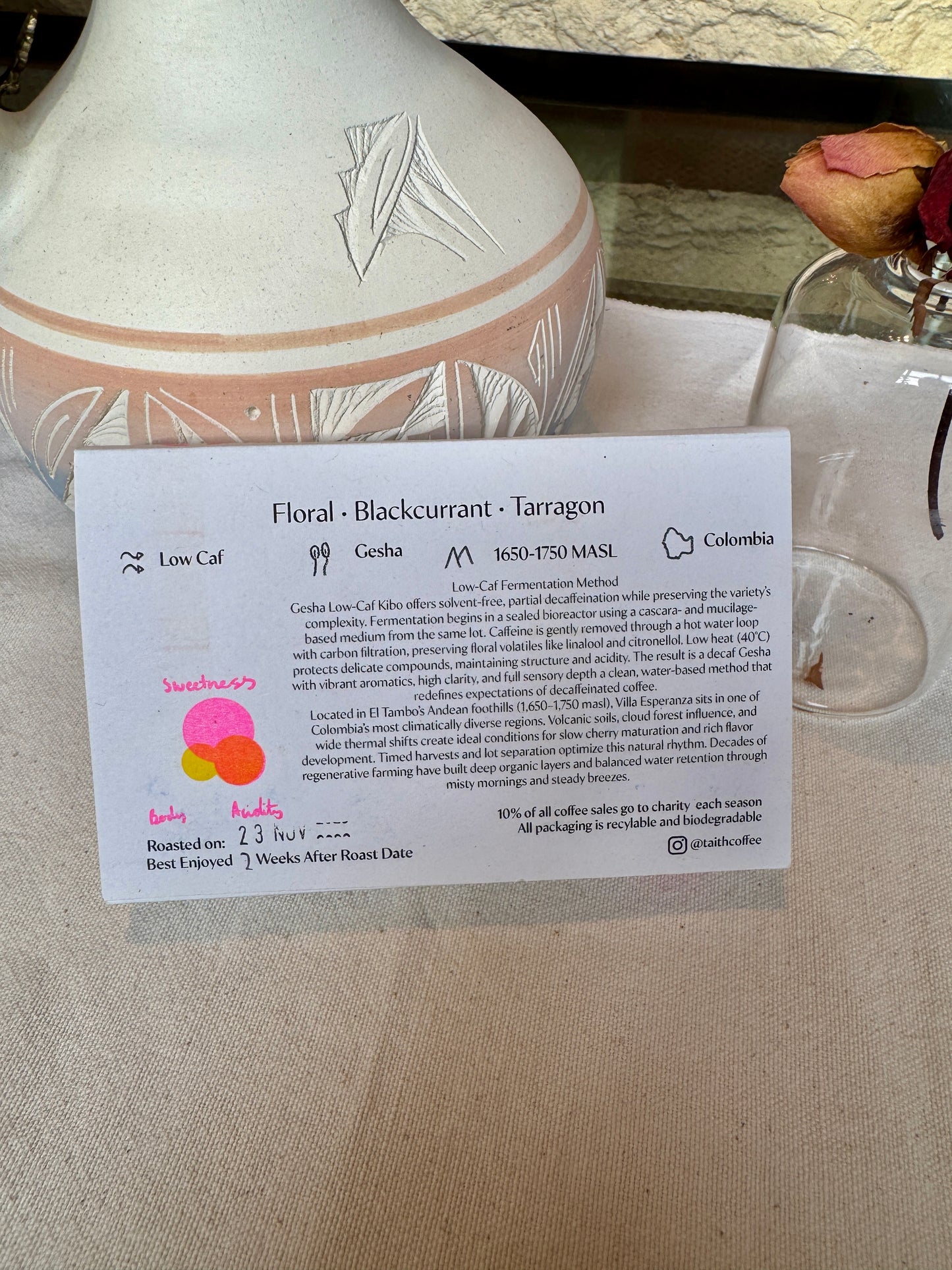 TAITH - HACHI PROJECT KIBO 1 - LOW CAF - GESHA