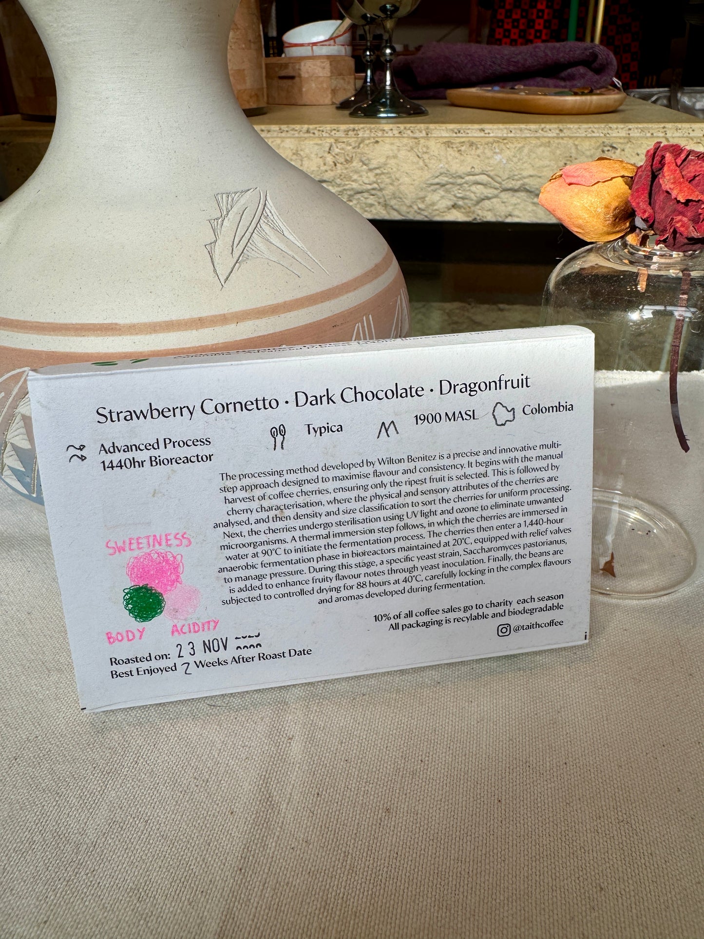 TAITH - WILTON BENITEZ - TYPICA 1440HR - ADVANCED PROCESS