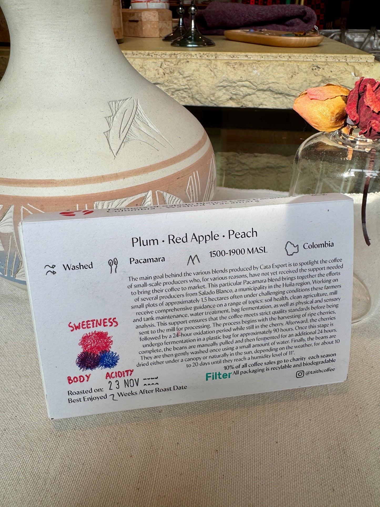 TAITH - CATA PACAMARA - WASHED