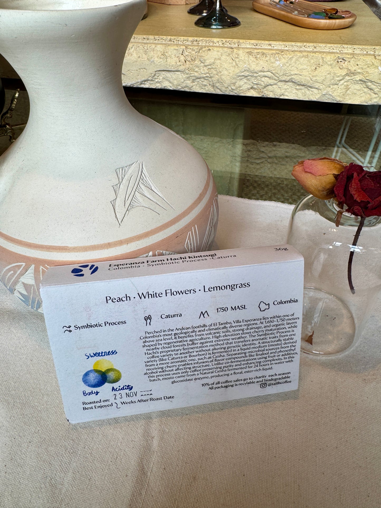 TAITH - HACHI KINTSUGI - SYMBIOTIC PROCESS - CATURRA