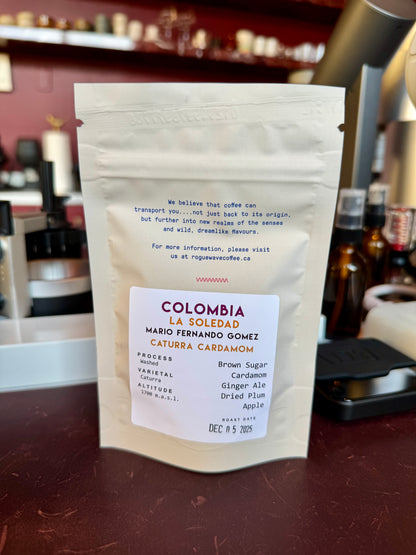 ROGUE WAVE - LA SOLEDAD CATURRA CARDAMOM WASHED