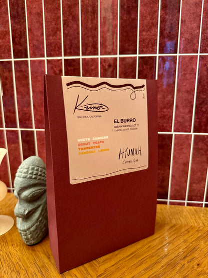 HYUNAH x KIMOI - EL BURRO - GESHA WASHED LOT 17