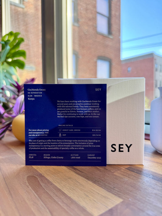 GUCHIENDA ESTATE – SL28, WASHED - KENYA