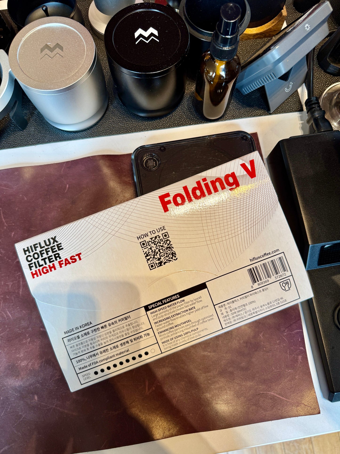 HIGH FAST - FOLDING V FILTERS