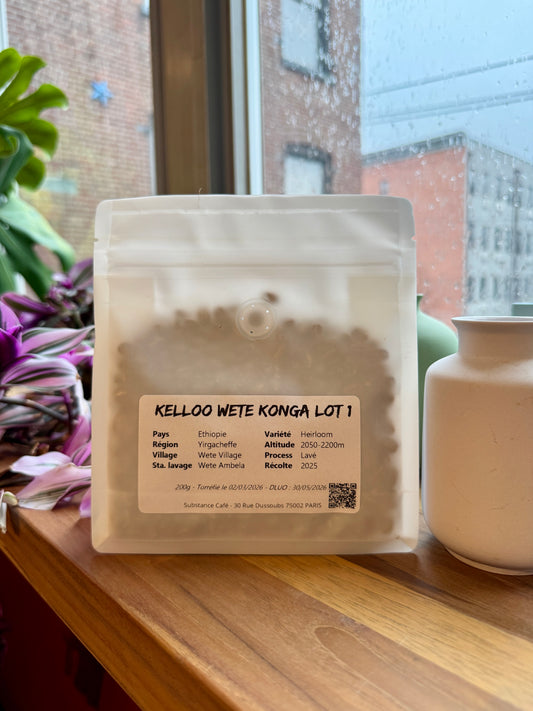 KELLOO WETE KONGA – HEIRLOOM, WASHED - ETHIOPIA