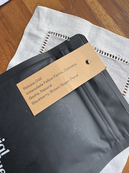 SPECIAL GUESTS - RELEASE 042 – INMACULADA FELLOW FARMS, GESHA NATURAL