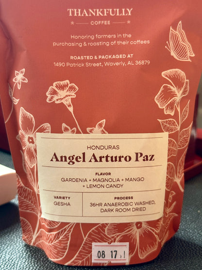 ARTURO PAZ - GESHA, ANAEROBIC WASHED - HONDURAS
