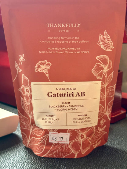 GATURIRI AB - SL28, SL34, K7 & RUIRU 11, WASHED - KENYA