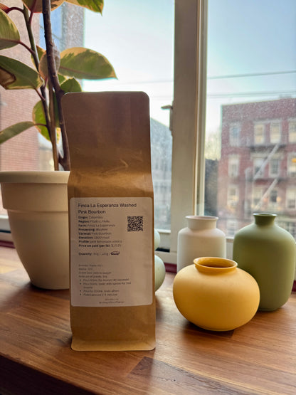 THOUGHTFULCOFFEE - FINCA LA ESPERANZA – WASHED PINK BOURBON