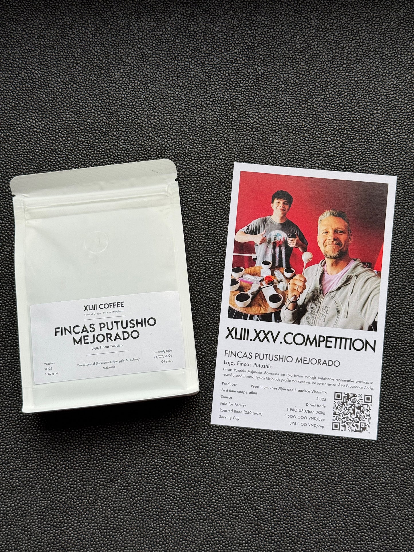 FINCAS PUTUSHIO - MEJORADO, WASHED - ECUADOR