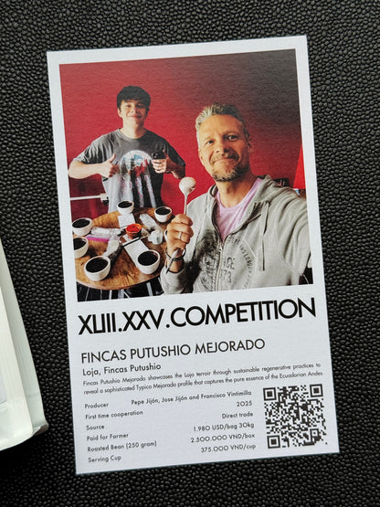 FINCAS PUTUSHIO - MEJORADO, WASHED - ECUADOR