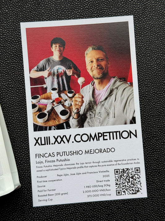 FINCAS PUTUSHIO - MEJORADO, WASHED - ECUADOR