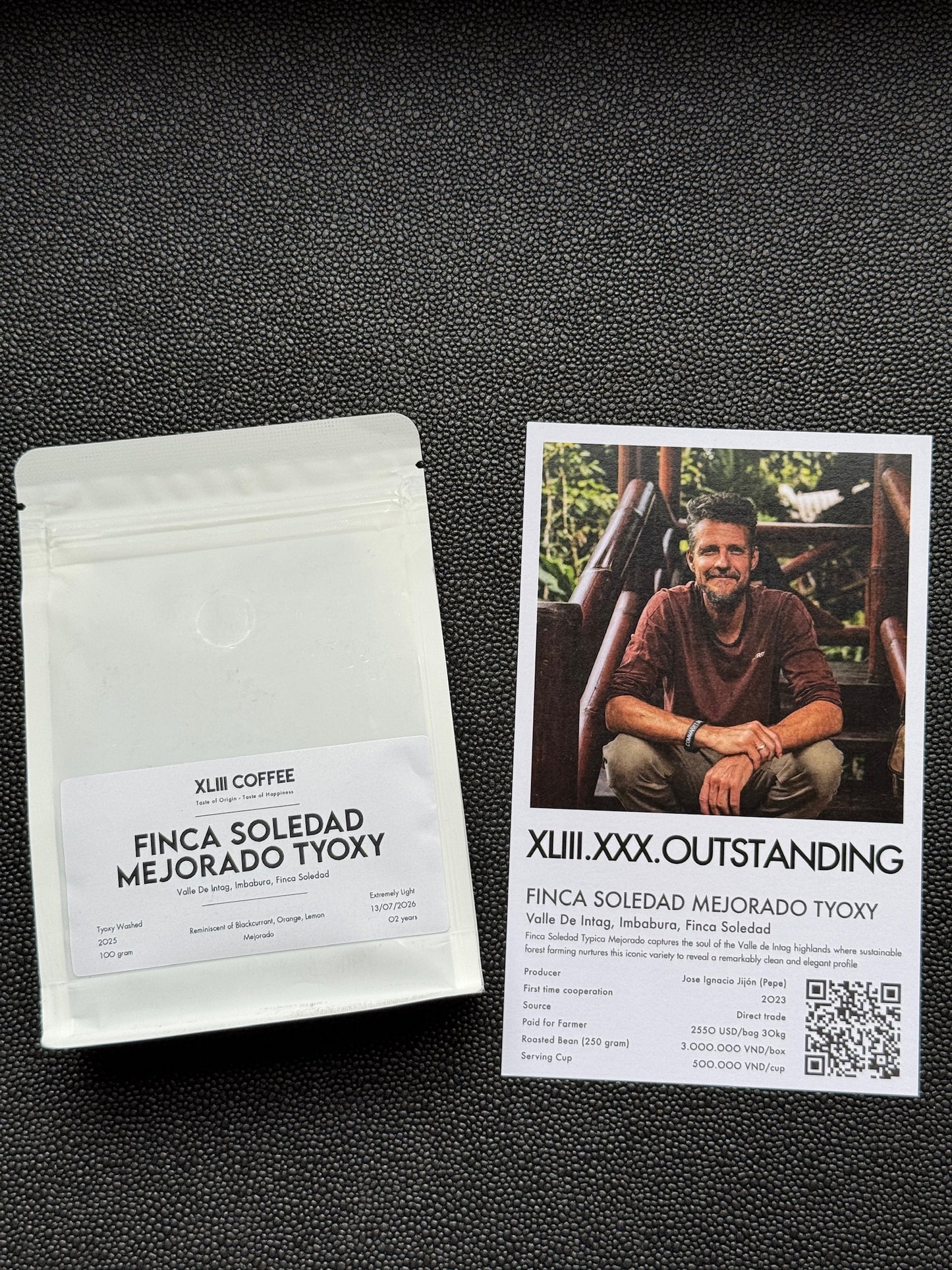 FINCA SOLEDAD - MEJORADO, TYOXY WASHED - ECUADOR