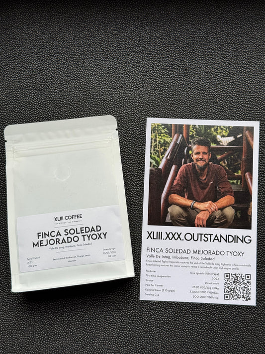 FINCA SOLEDAD - MEJORADO, TYOXY WASHED - ECUADOR