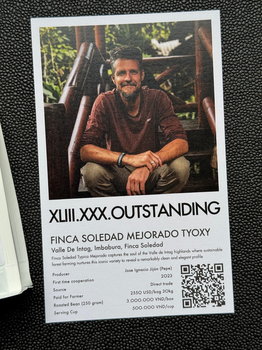 FINCA SOLEDAD - MEJORADO, TYOXY WASHED - ECUADOR