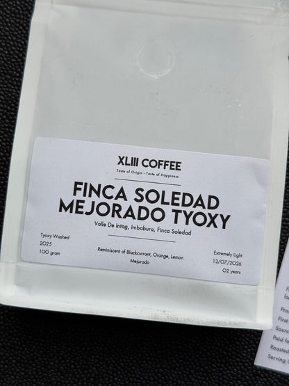 FINCA SOLEDAD - MEJORADO, TYOXY WASHED - ECUADOR