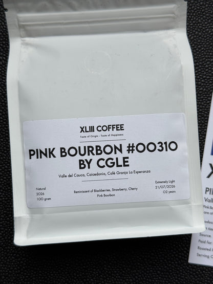 PINK BOURBON #00310 BY CGLE - PINK BOURBON, NATURAL - COLOMBIA
