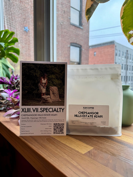 CHEPSANGOR HILLS ESTATE #2491 - SL28, RUIRU11, BATIAN,  ANAEROBIC WASHED - KENYA