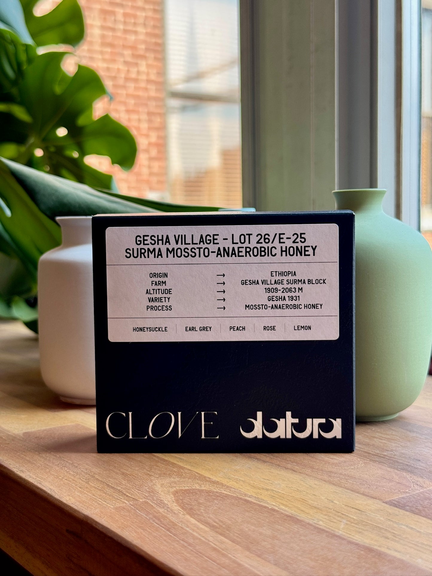 DATURA x CLOVE - GESHA 1931, MOSSTO-ANAEROBIC HONEY - ETHIOPIA