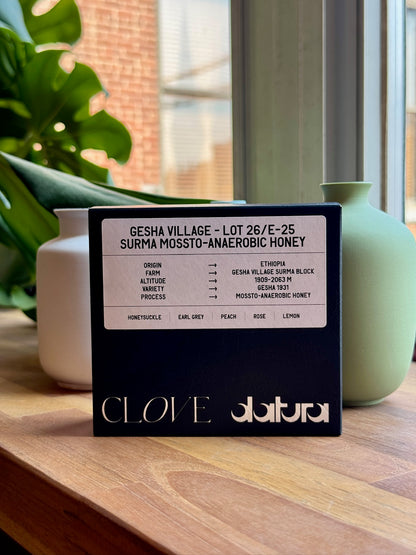 DATURA x CLOVE - GESHA 1931, MOSSTO-ANAEROBIC HONEY - ETHIOPIA